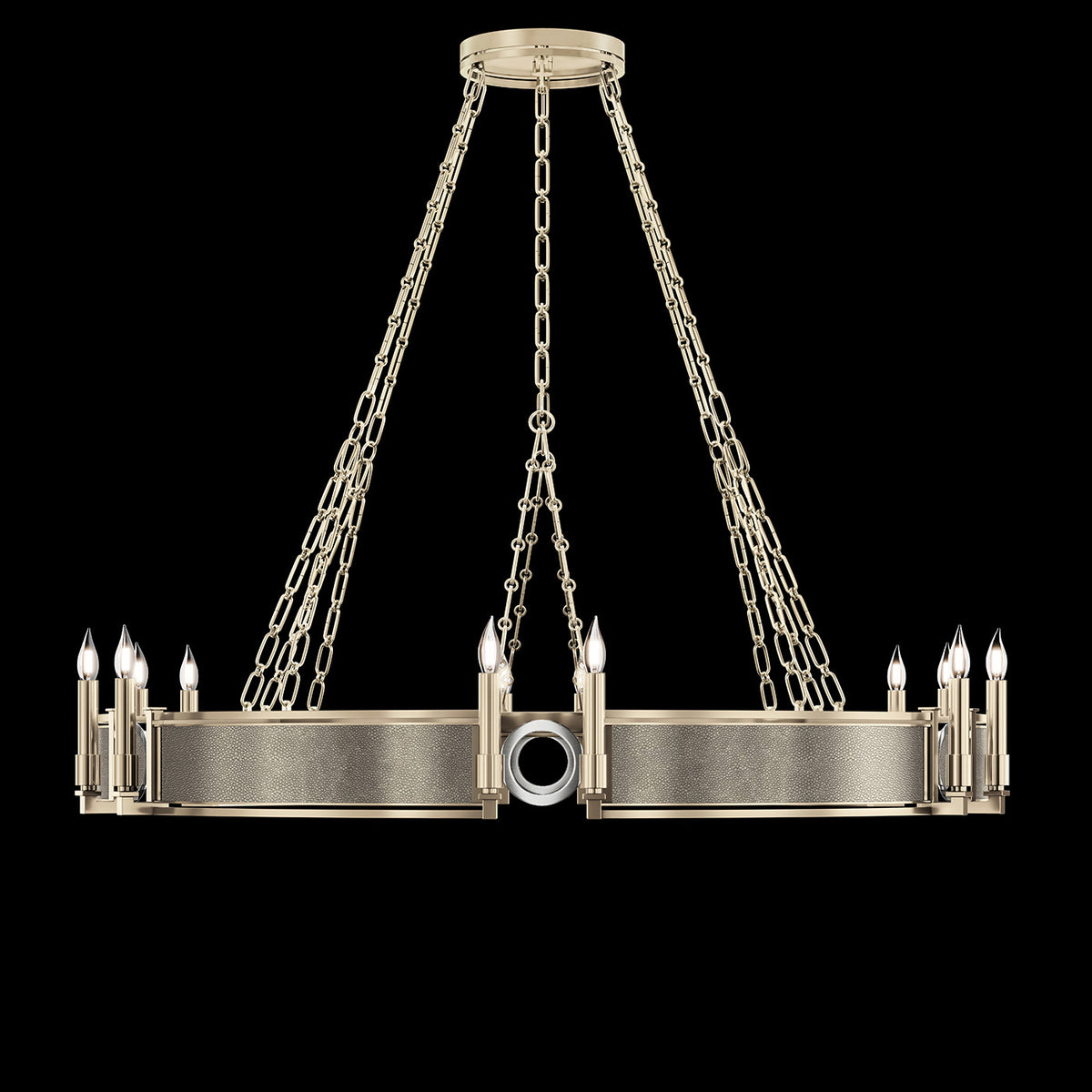 MIRAGE 49.75" W Round Chandelier