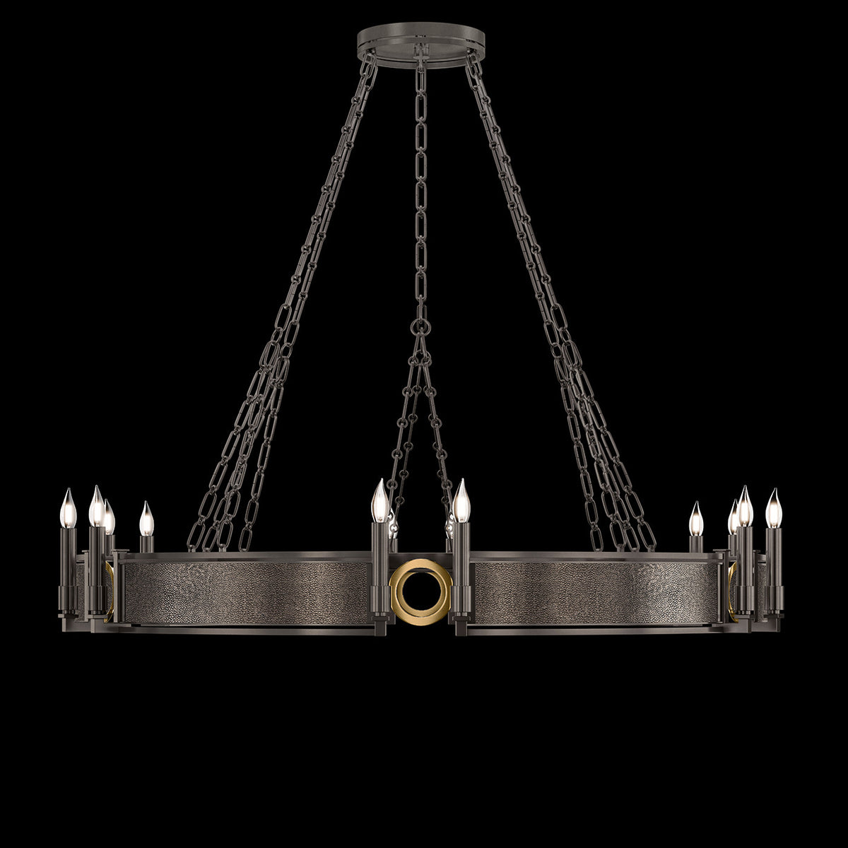 MIRAGE 49.75" W Round Chandelier