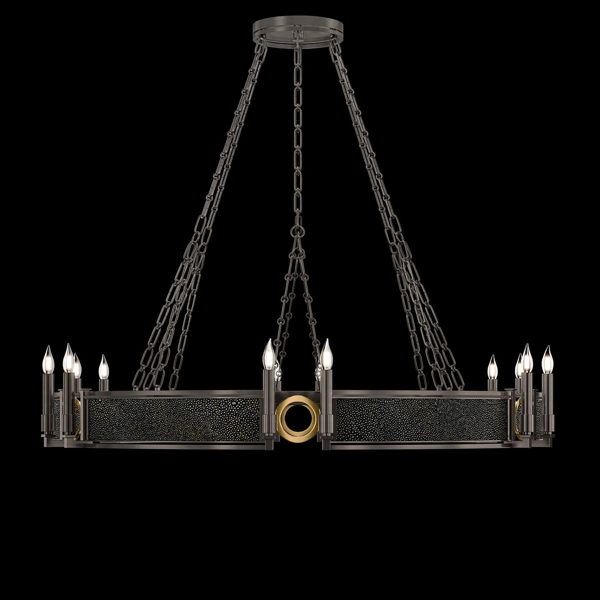 MIRAGE 49.75" W Round Chandelier