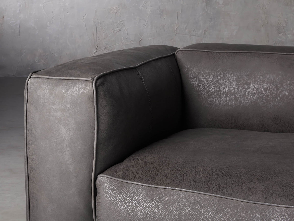Madrone Leather Sofa