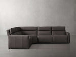 Rowland Tailored Leather Five-Piece Motion Corner Sectional