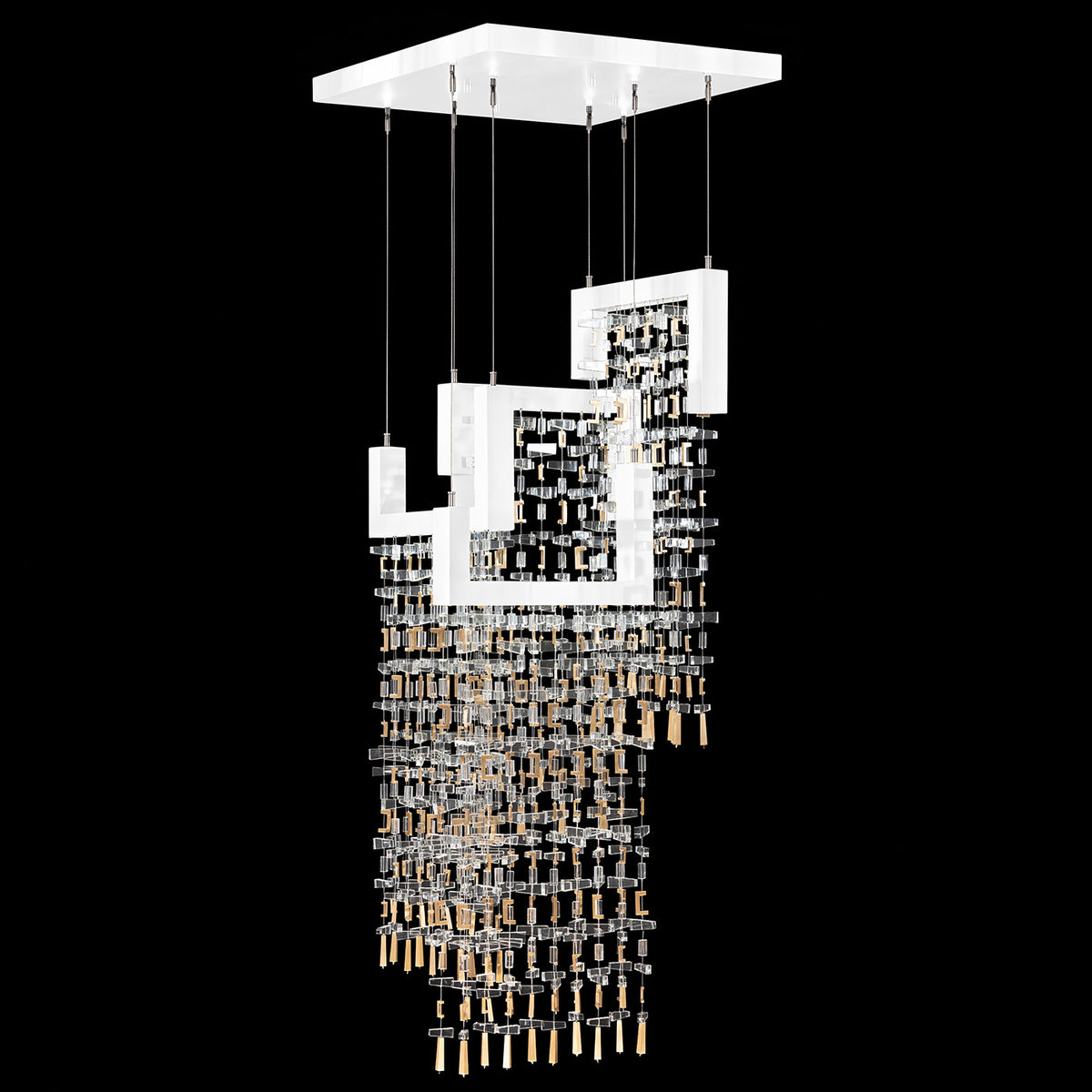 CAPRI 22" W Square Pendant