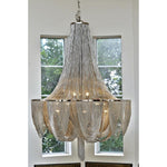 Bailey Street Home - 93-BEL-813014 - Holborn Fields-Twelve Light Chandelier in Modern style-27 Inches wide by 43 inches high