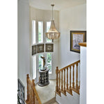Bailey Street Home - 93-BEL-813014 - Holborn Fields-Twelve Light Chandelier in Modern style-27 Inches wide by 43 inches high