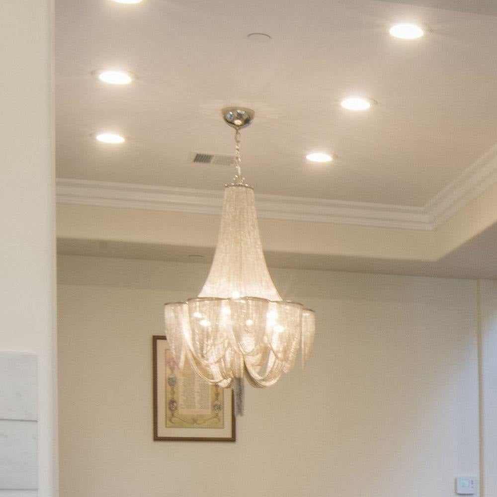 Bailey Street Home - 93-BEL-813014 - Holborn Fields-Twelve Light Chandelier in Modern style-27 Inches wide by 43 inches high