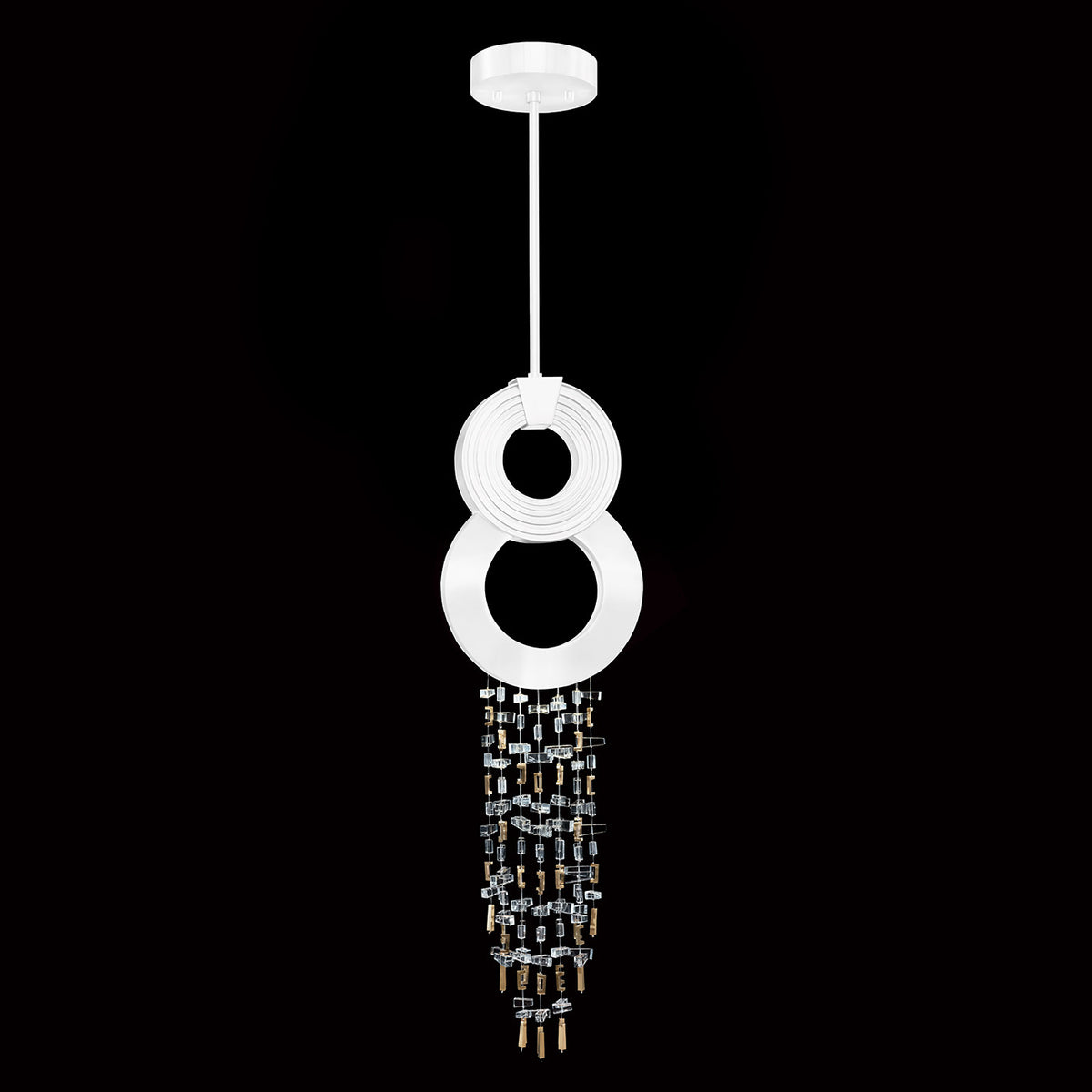 CAPRI 10.5" W Round Pendant