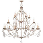 Bailey Street Home - 218-BEL-1261127 - Traditional French Country Twenty Light Chandelier
