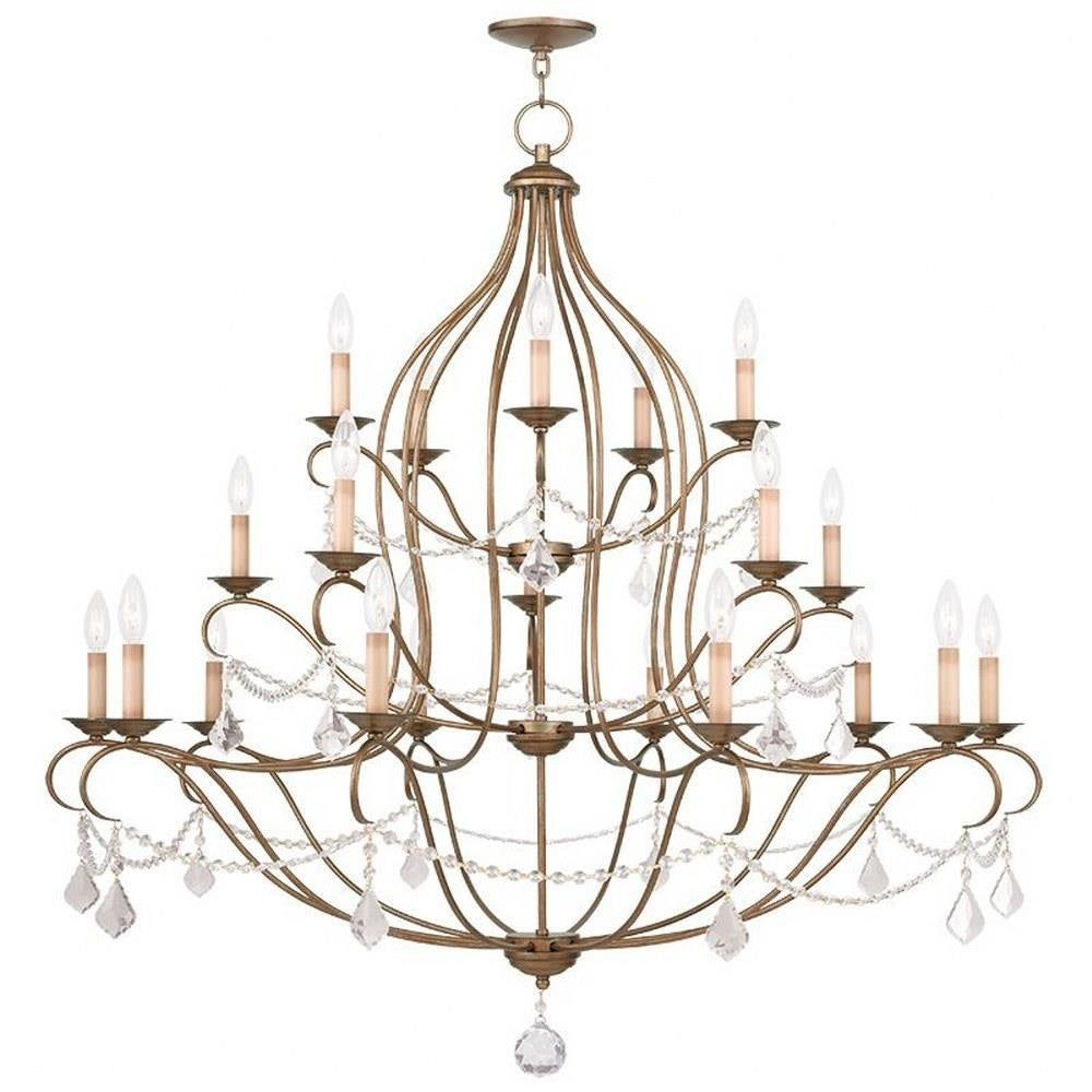 Bailey Street Home - 218-BEL-1261127 - Traditional French Country Twenty Light Chandelier