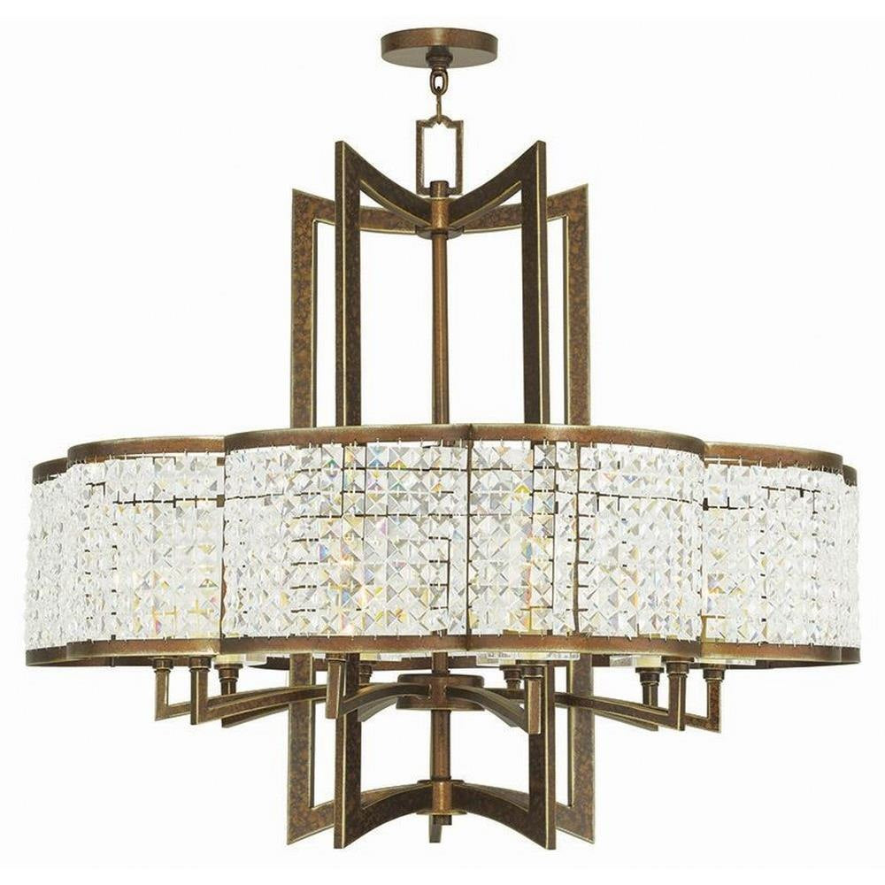 Bailey Street Home - 218-BEL-1764528 - Traditional Ten Light Chandelier