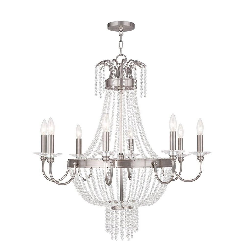 Bailey Street Home - 218-BEL-1875461 - French Country Traditional Eight Light Chandelier