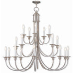 Bailey Street Home - 218-BEL-1875471 - Traditional Farmhouse Twenty Light Chandelier