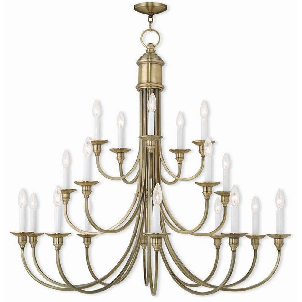 Bailey Street Home - 218-BEL-1875471 - Traditional Farmhouse Twenty Light Chandelier