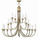Bailey Street Home - 218-BEL-1875471 - Traditional Farmhouse Twenty Light Chandelier