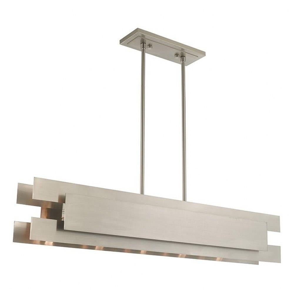 Bailey Street Home - 218-BEL-3110562 - Modern Contemporary Five Light Chandelier