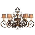 CASTILE 39" W Oblong Chandelier