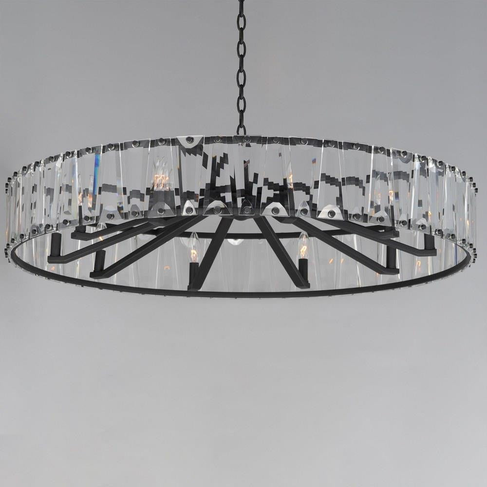 Bailey Street Home - 93-BEL-5071922 - Norwood Parc - 10 Light Chandelier-9.5 Inches Tall and 40 Inches Wide