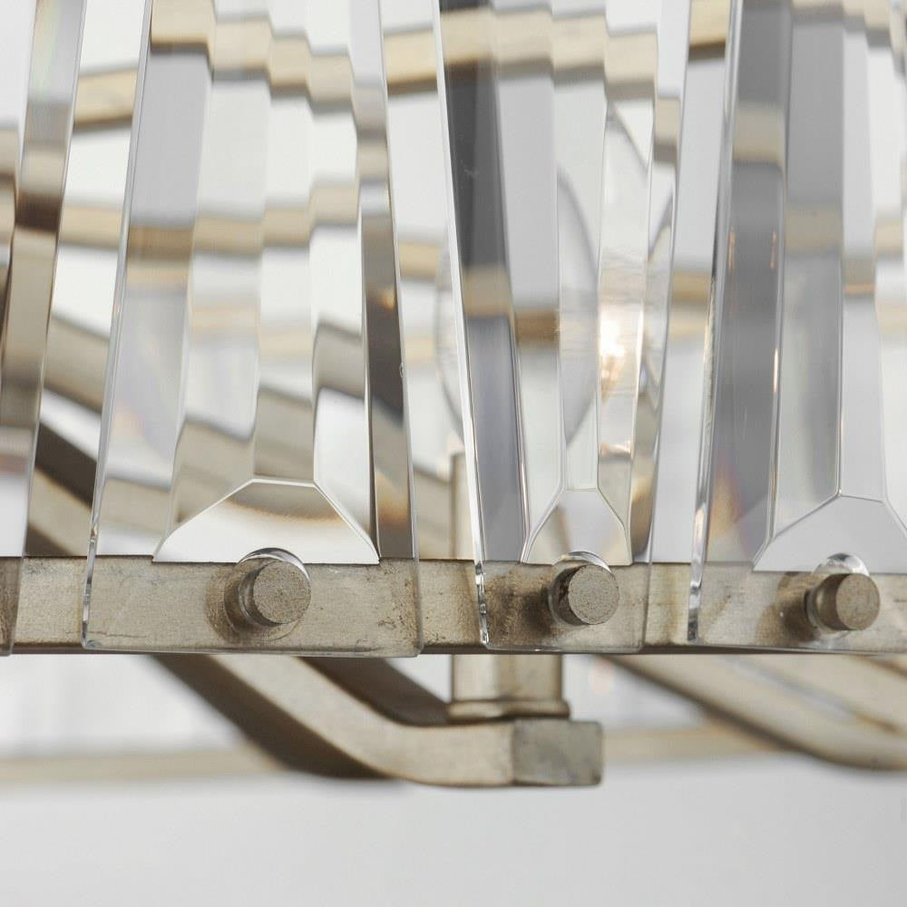 Bailey Street Home - 93-BEL-5071922 - Norwood Parc - 10 Light Chandelier-9.5 Inches Tall and 40 Inches Wide