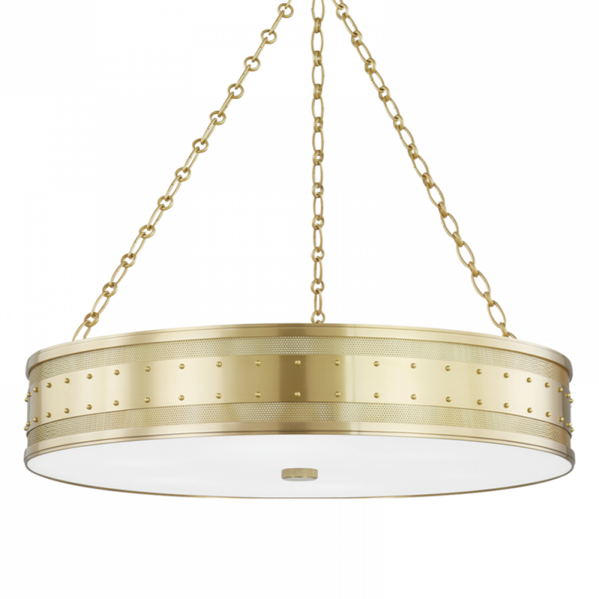 Plume Pendant, 1-Light, Standard Height, LED, Black Frame & Canopy, Soft Gold Plume, 14.7"W (135006-LED-STND-10-84 531P4F)