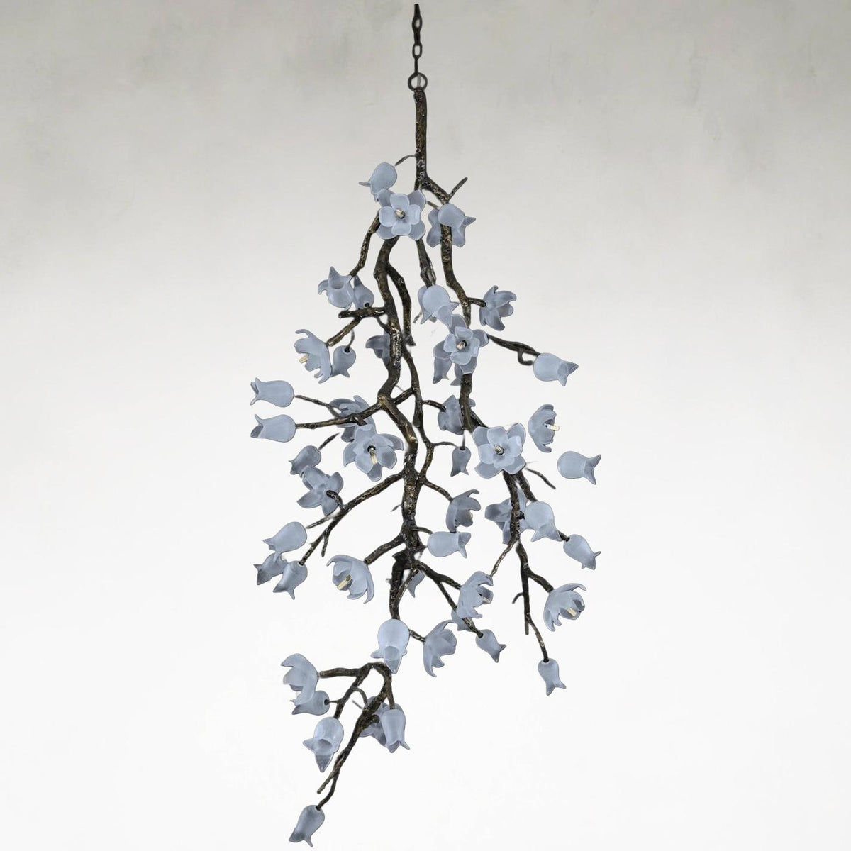 Churippu 21-Light Light Bronze Chandelier Ceiling Fixture