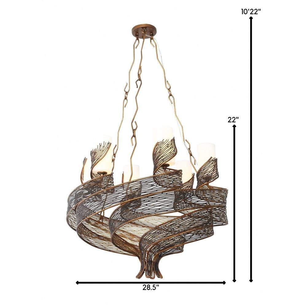 Varaluz Lighting - 240C06HO - Flow - Six Light Chandelier
