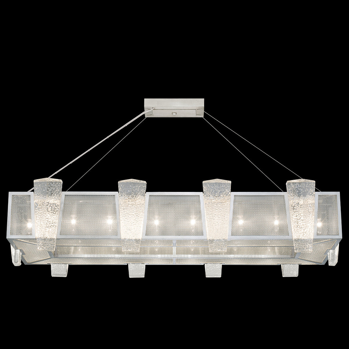 CROWNSTONE 52" W Rectangular Pendant
