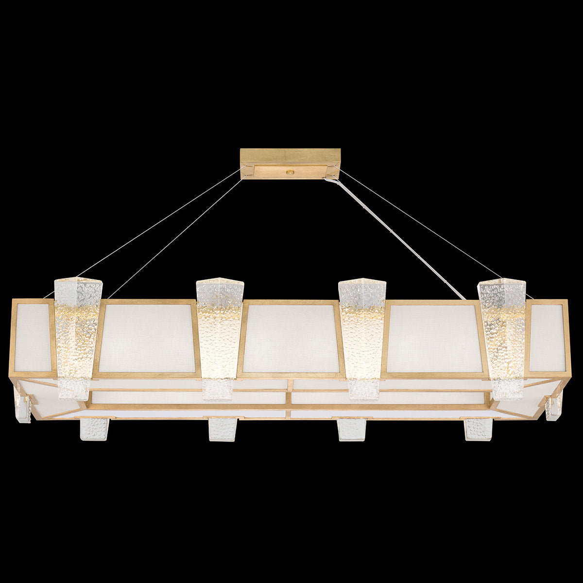 CROWNSTONE 52" W Rectangular Pendant