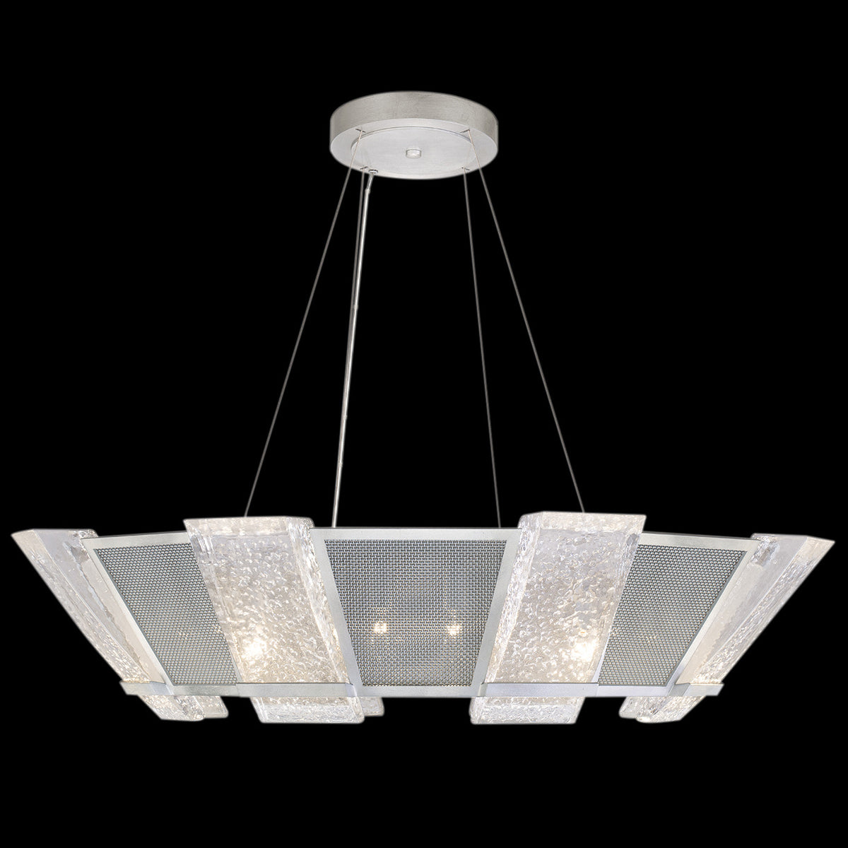 CROWNSTONE 38" W Round Pendant