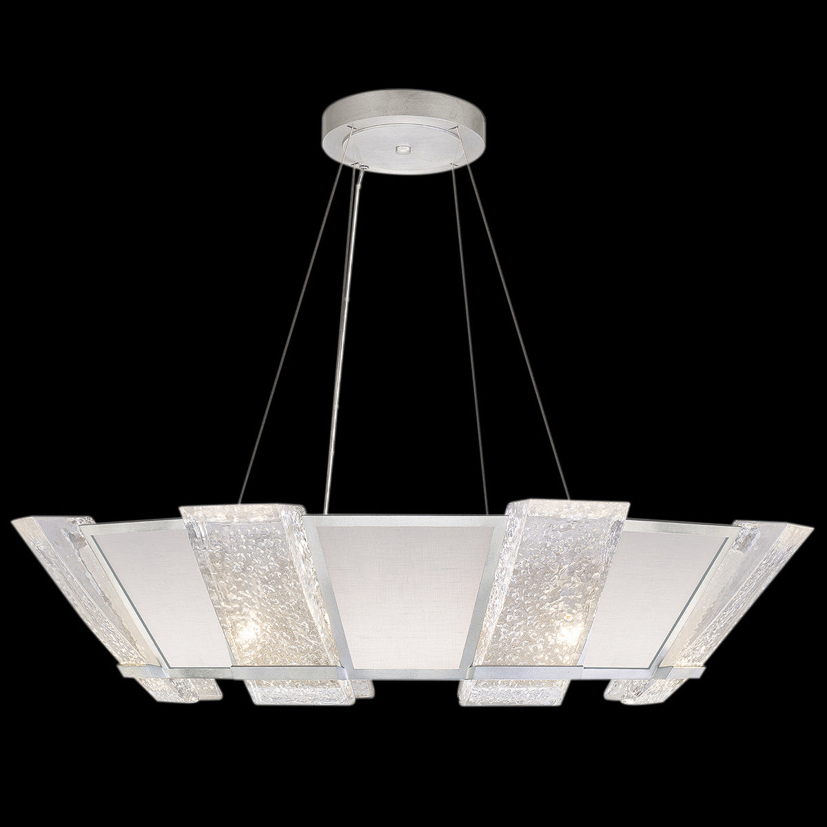 CROWNSTONE 38" W Round Pendant