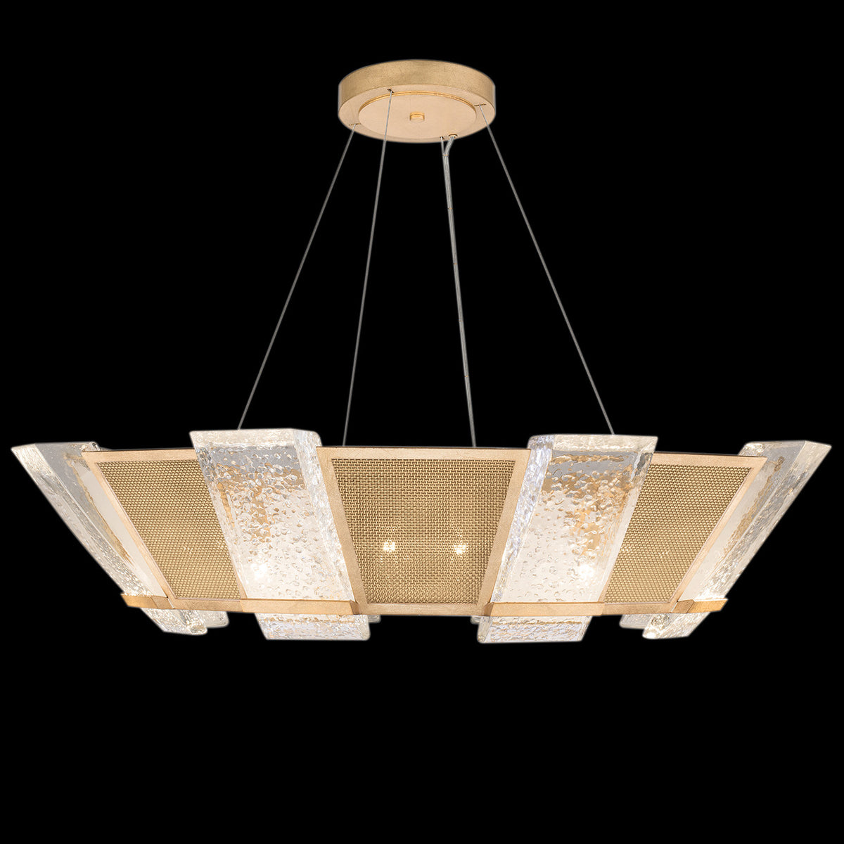 CROWNSTONE 38" W Round Pendant