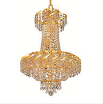 Six-Light 18-Inch Chandelier with Royal Cut Clear Crystal