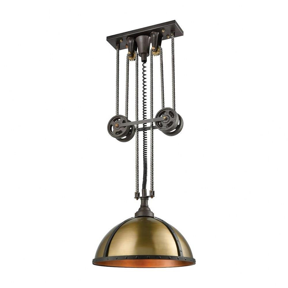 Bailey Street Home - 2499-BEL-2512252 - Buckingham Avenue East - 3 Light Pulldown Chandelier in Transitional Style - 85 Inches tall and 20 inches wide