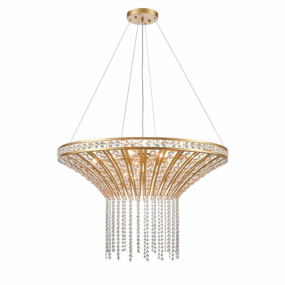 Bailey Street Home - 2499-BEL-4907945 - Charter Drive - 8 Light Chandelier In Traditional Style-23 Inches Tall and 36 Inches Wide