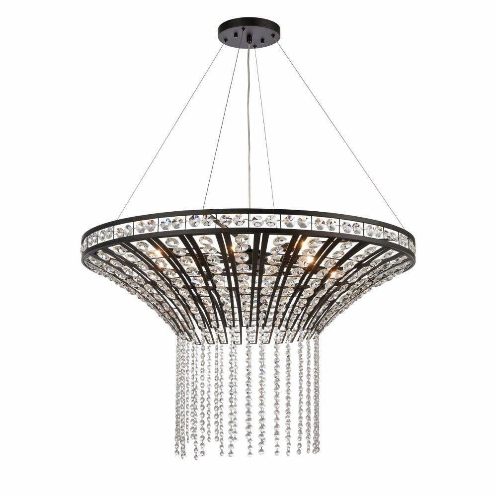 Bailey Street Home - 2499-BEL-4907945 - Charter Drive - 8 Light Chandelier In Traditional Style-23 Inches Tall and 36 Inches Wide