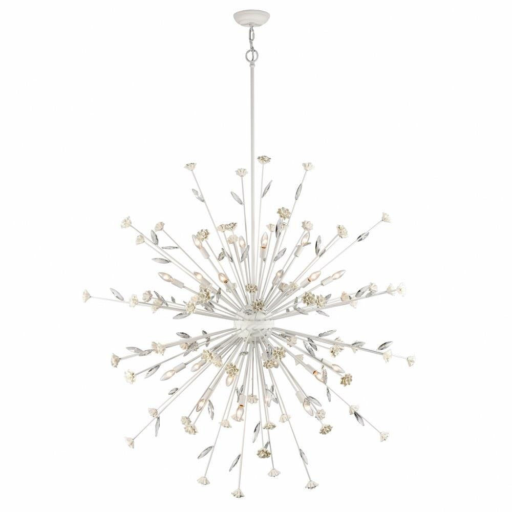 Bailey Street Home - 2499-BEL-4965635 - Nelson Copse - 20 Light Chandelier In Traditional Style-59.5 Inches Tall and 59.5 Inches Wide