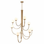 Bailey Street Home - 2499-BEL-4965814 - Osprey Covert - 9 Light Chandelier In Modern Style-59.75 Inches Tall and 43.5 Inches Wide