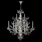 CRYSTAL LAUREL 57" W Round Chandelier