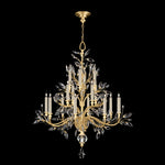 CRYSTAL LAUREL 45" W Round Chandelier