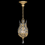 CRYSTAL LAUREL 11" W Round Pendant