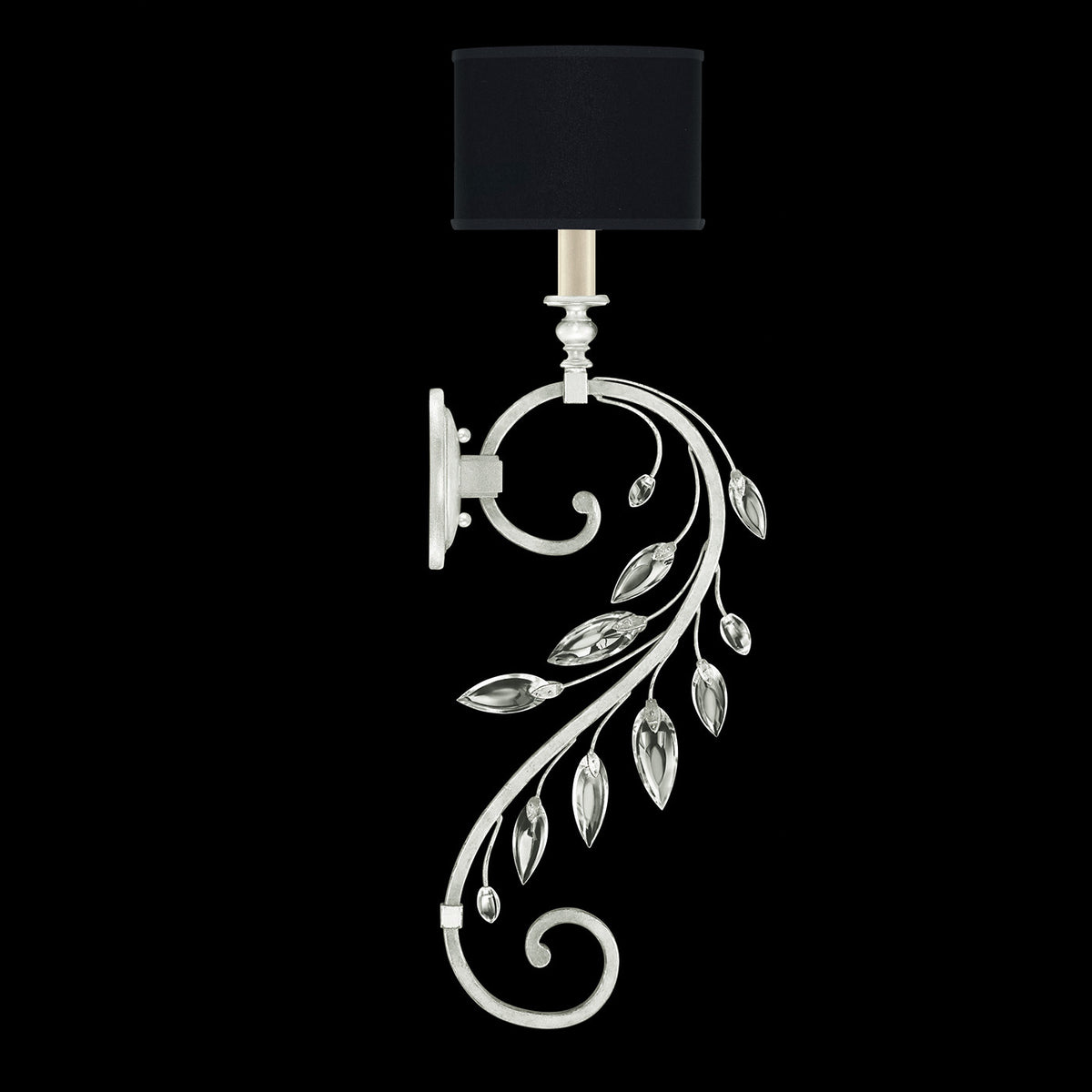 CRYSTAL LAUREL 32" H Sconce