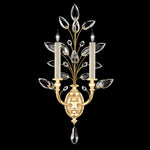 CRYSTAL LAUREL 28" H Sconce