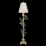 CRYSTAL LAUREL 37" H Console Lamp