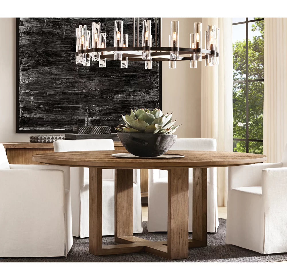 Ravelle Round Chandelier 48"