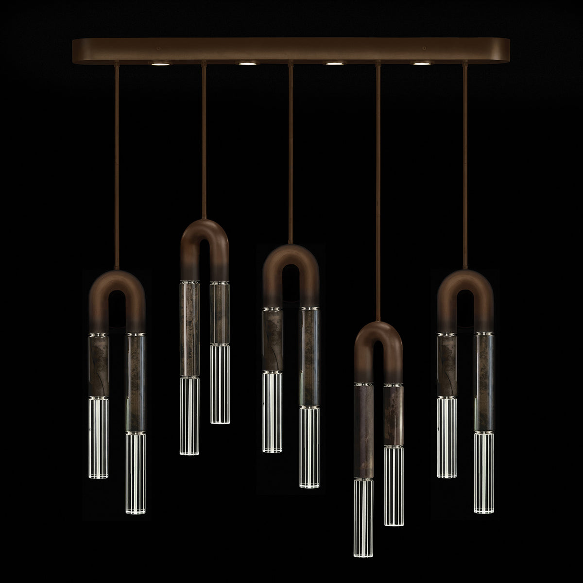 ANTONIA 51.5" W Linear Pendant