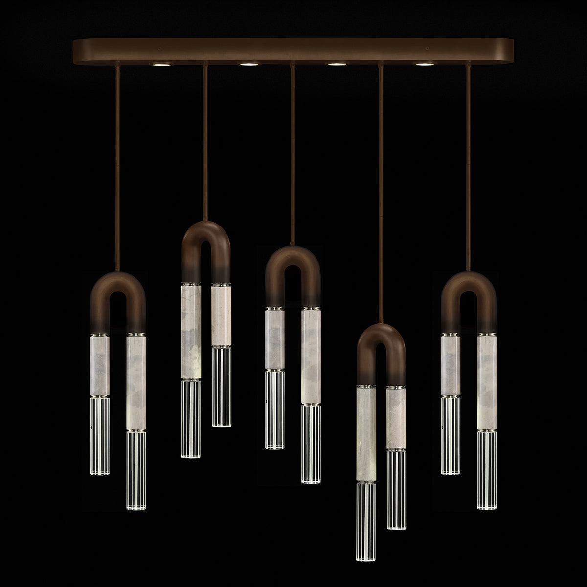 ANTONIA 51.5" W Linear Pendant