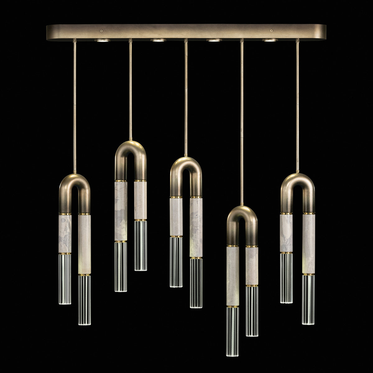 ANTONIA 51.5" W Linear Pendant