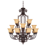 Sixteen-Light Chandelier