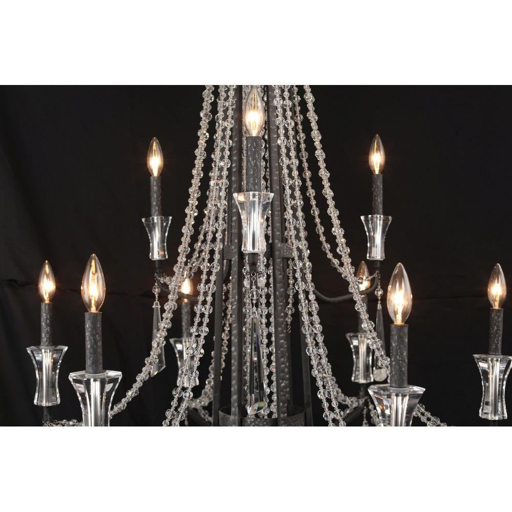 Varaluz Lighting - 270C09OX - Barcelona - 9 Light 2-Tier handelier