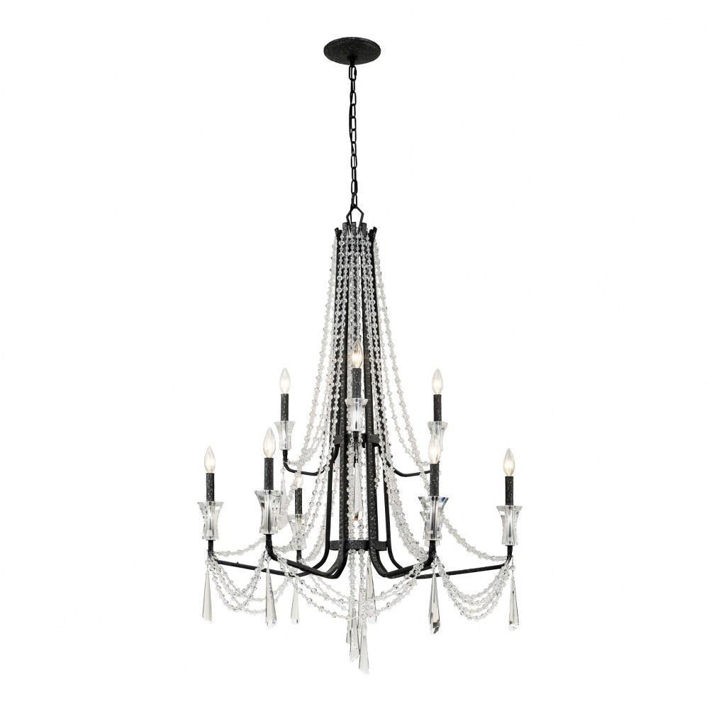 Varaluz Lighting - 270C09OX - Barcelona - 9 Light 2-Tier handelier