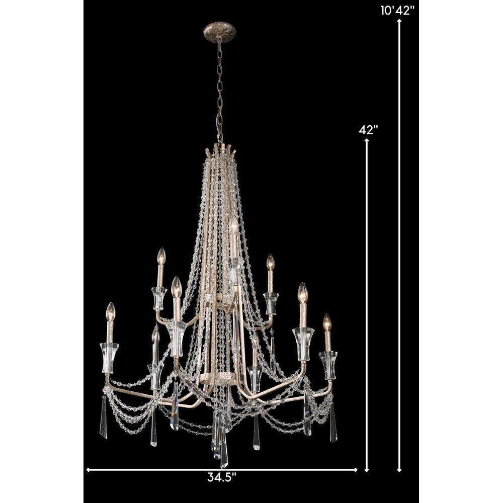 Varaluz Lighting - 270C09OX - Barcelona - 9 Light 2-Tier handelier