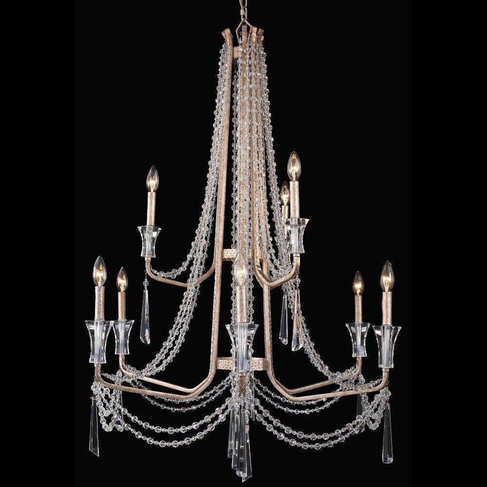 Varaluz Lighting - 270C09OX - Barcelona - 9 Light 2-Tier handelier